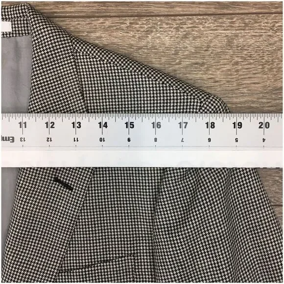 NORDSTROM Mens Blazer Sport Coat Casual Jacket‎ Size 40L Wool Silk Suit